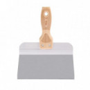 Espatula de Emplastecer 20.3CM Flexible de Acero Mango Madera PAMACON