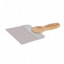 Espatula de Emplastecer 20.3CM Flexible de Acero Mango Madera PAMACON