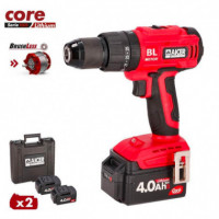 Taladro Impacto 20V sin Escobillas Serie Core AICER (2X 4.0AH)