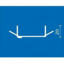 Tendedero de Balcón con Alas 16 Metros Tucano Blanco