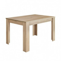Mesa de Comedor Extensible 78X140X90CM Roble Canadian MOMI