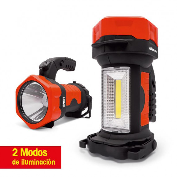 Linterna Recargable 2 Modos AIRMEC