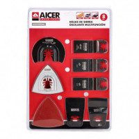 Hojas de Sierra Oscilante Multifuncion 8 Pcs AICER