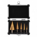 Juego 5 Pcs Brocas Escalonadas AICER