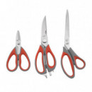 Tijera Cocina 3 Pcs LARRYHOUSE