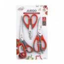 Tijera Cocina 3 Pcs LARRYHOUSE