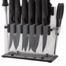 Cuchillos Set 13 con Taco Transparente LARRYHOUSE