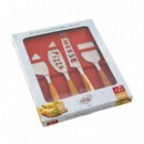 Cuchillos Set 4 para Quesos LARRYHOUSE