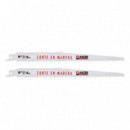 Blister Hoja Sierra Sable 9" 2 Pcs AICER