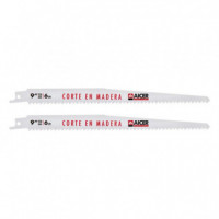 Blister Hoja Sierra Sable 9" 2 Pcs AICER