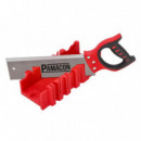 Juego Caja de Ingletes y Sierra 12" PAMACON