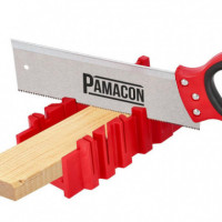 Juego Caja de Ingletes y Sierra 12" PAMACON