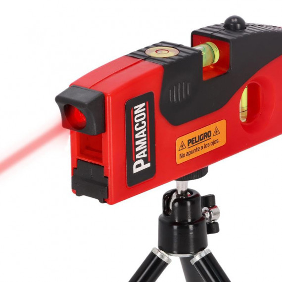 Nivel Laser Mini con Trípode PAMACON - Guanxe Atlantic Marketplace