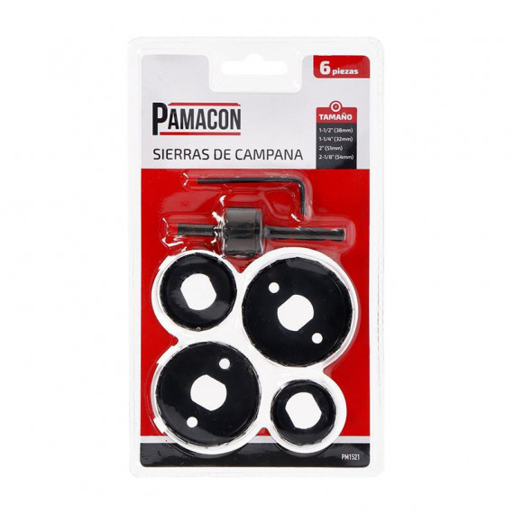 Juego 6 Pcs Sierras Copa PAMACON