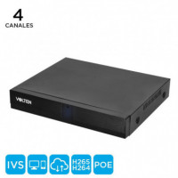 Videograbador 4 Canales 4K Nvr VOLTEN