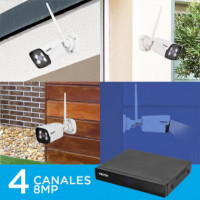 Videograbador 4 Canales 4K Nvr VOLTEN