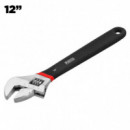 Llave Ajustable 12" Mango Recubierto PAMACON