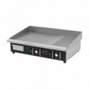 Plancha Eléctrica Industrial 4.400W Placa Mixta LARRYHOUSE