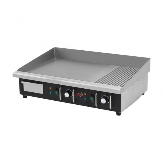 Plancha Eléctrica Industrial 4.400W Placa Mixta LARRYHOUSE