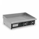 Plancha Eléctrica Industrial 4.400W Placa Mixta LARRYHOUSE