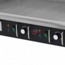Plancha Eléctrica Industrial 4.400W Placa Grill LARRYHOUSE