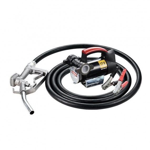 Bomba Trasvase Combustible 12V con Pistola AIRMEC