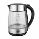 Hervidor Agua Cristal Inoxidable 2.200W 1.7 Litros LARRYHOUSE