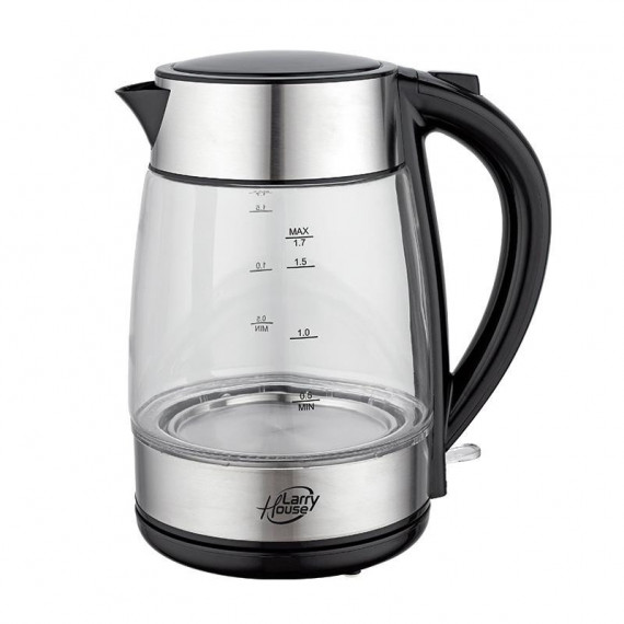 Hervidor Agua Cristal Inoxidable 2.200W 1.7 Litros LARRYHOUSE