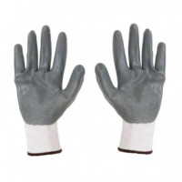 Guantes de Trabajo Snake Talla 9 Blanco