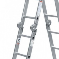 Escalera Aluminio Multiposicion AIRMEC (4X6)