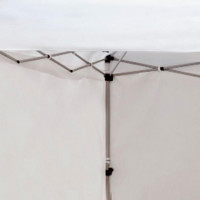 CARPA METAL BLANCA 3X6 METROS CON PAREDES DONNA GARDEN