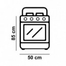 Cocina Gas + Horno Gris 4 Fuegos 50CM LARRYHOUSE