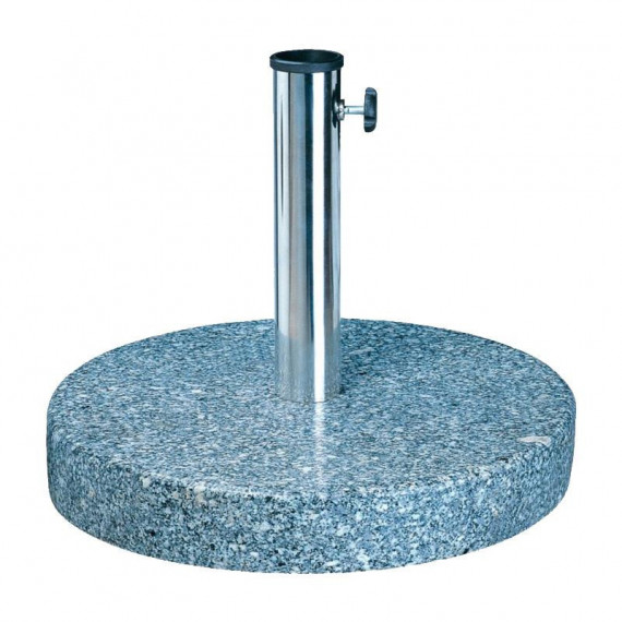 Base de Sombrilla Redonda Granito Serie Bondi DONNA GARDEN 22 Kg