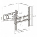Soporte de Television Extensible 32-70" LARRYHOUSE
