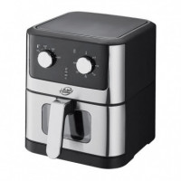 Freidora de Aire Caliente con Ventana LARRYHOUSE 6 Litros 1.500W