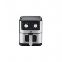 FREIDORA DE AIRE CALIENTE 6 LITROS CON VENTANA 1.500W LARRYHOUSE