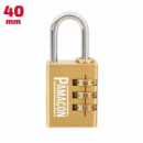 Candado Combinacion Laton 40MM PAMACON