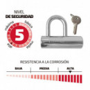 Candado de Acero 12X45 Cm PAMACON