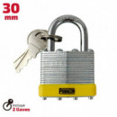 Candado Acero Laminado 30MM PAMACON