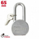 Candado Redondo Corto 65MM de Acero PAMACON