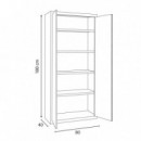 Armario Metalico Multiusos 1800X800X400 AIRMEC
