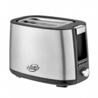 Tostadora de Pan Inox 750W LARRYHOUSE