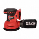 Pack Lijadora Rotorbital 20V 125MM + Cargador Only One AICER (1X 2.0AH)