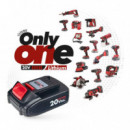 Pack Compresor Aire 20V + Cargador Only One AICER (1X 2.0AH)