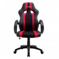 Silla Gaming Vlforce 1000 Negra-roja VOLTEN