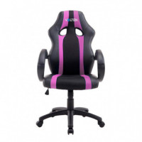 Silla Gaming Vlforce 1000 Negra-rosa VOLTEN
