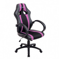 Silla Gaming Vlforce 1000 Negra-rosa VOLTEN
