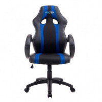 Silla Gaming Vlforce 1000 Negra-azul VOLTEN