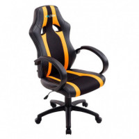 Silla Gaming Vlforce 1000 Negra-naranja VOLTEN