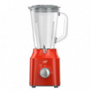 Batidora de Vaso 500W Roja LARRYHOUSE